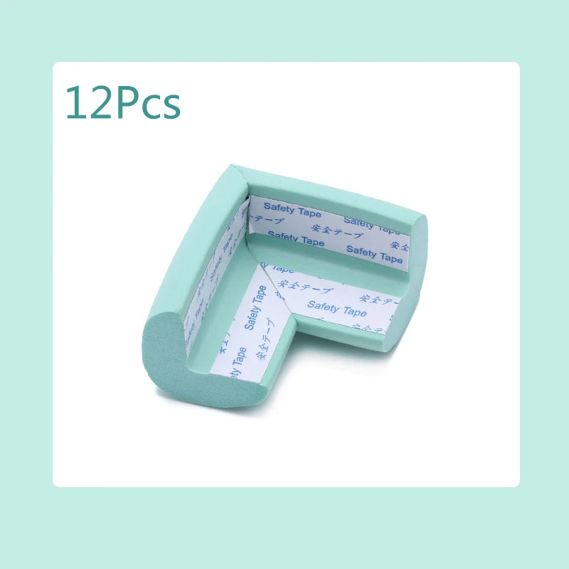 Protection mousse anti-choc pour coins & bords 12pcs — Sécurité bébé