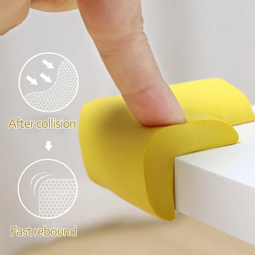 Protection mousse anti-choc pour coins & bords 12pcs — Sécurité bébé